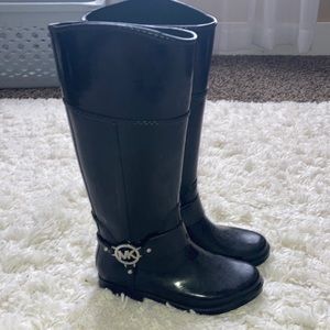 Michael Kors Black Winter & Rain Boots